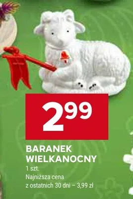 Baranek wielkanocny promocja w Stokrotka