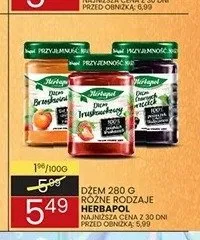 Dżem Herbapol 280g promocja w Wafelek