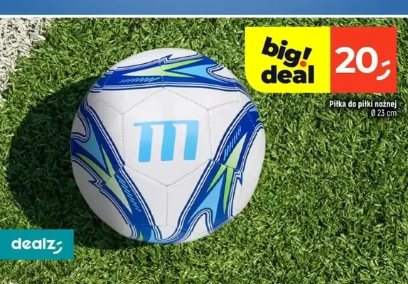 Piłka do piłki nożnej Ø 23 cm promocja w Dealz