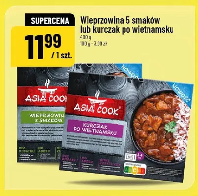 Danie gotowe kurczak po wietnamsku Asia Cook promocja w POLOmarket