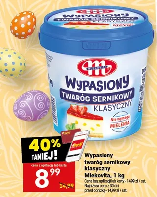 Wypasiony twaróg sernikowy klasyczny promocja w Twój Market