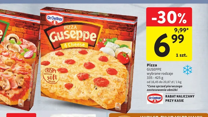Pizza Dr.Oetker Guseppe 4 Cheese promocja w Intermarche