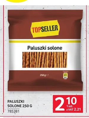 Paluszki solone TOPSELLER promocja w Selgros