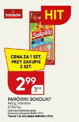 Parówki Sokoliki Sokołów promocja w Chata Polska
