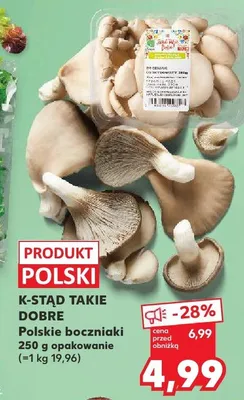 Polskie boczniaki promocja w Kaufland