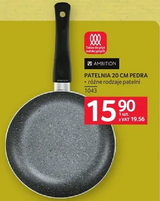 Patelnia 20 cm Pedra Ambition promocja w Selgros