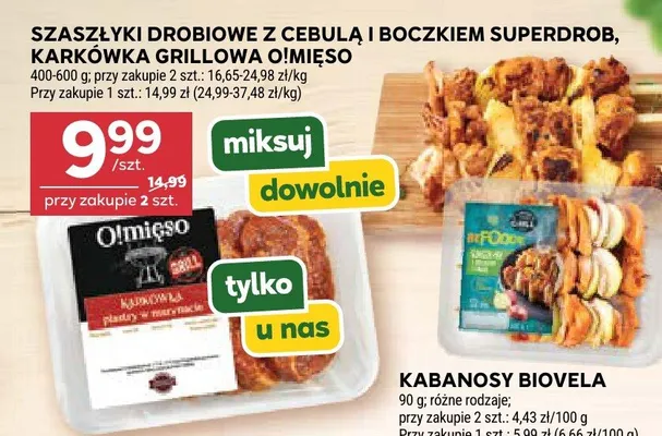 Karkówka grillowa O!Mięso promocja w Stokrotka