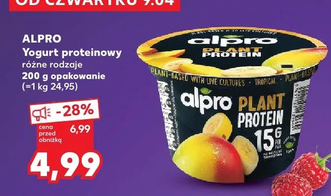 Jogurt proteinowy różne rodzaje promocja w Kaufland