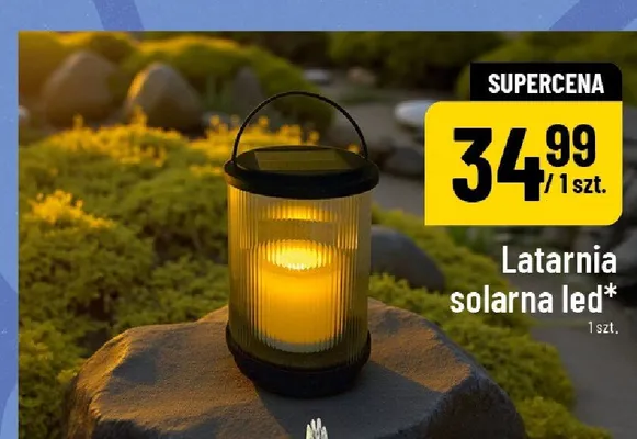 Latarnia solarna led promocja w POLOmarket