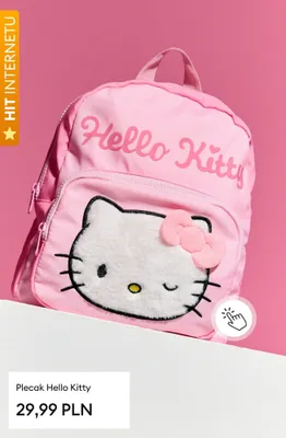 Plecak Hello Kitty promocja w Sinsay