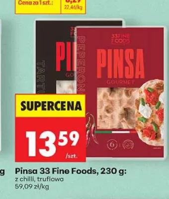 Pinsa z chilli 33 Fine Foods promocja w Biedronka
