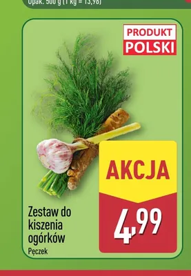 Zestaw do kiszenia ogórków polski promocja w Aldi
