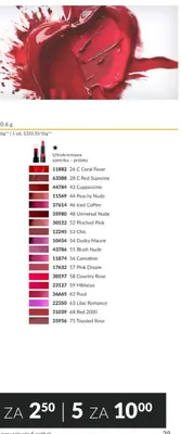 Próbka szminki ultrakremowej Pinched Pink promocja w AVON