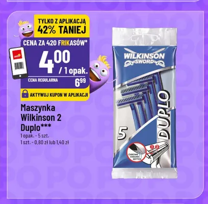 Maszynka do golenia Wilkinson Sword 2 Duplo promocja w POLOmarket