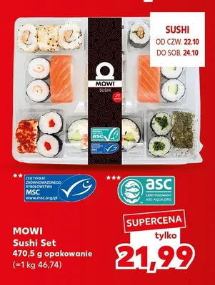 Sushi Set Mowi promocja w Kaufland