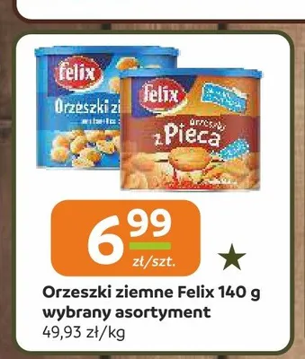 Orzeszki ziemne Felix promocja w Społem Częstochowa
