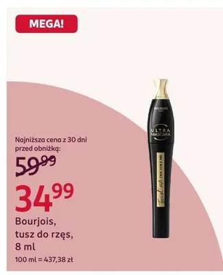 Tusz do rzęs promocja w Rossmann