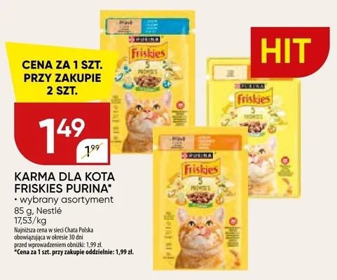 Karma dla kota promocja w Chata Polska