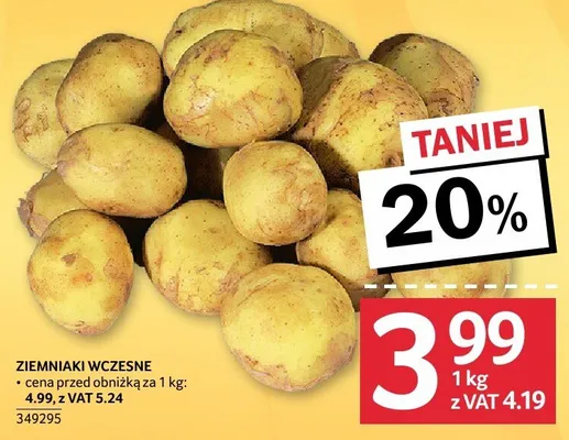 Ziemniaki wczesne promocja w Selgros