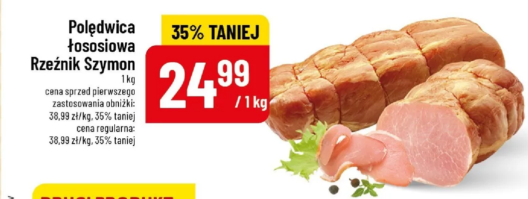 Polędwica łososiowa Rzeźnik Szymon promocja w POLOmarket