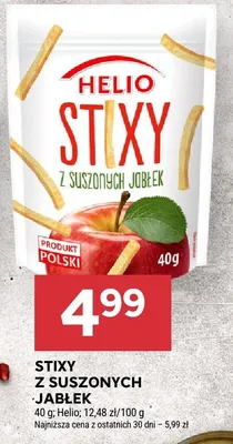 Stixy z suszonych jabłek promocja w Stokrotka