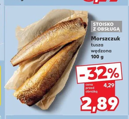 Morszczuk tusza wędzona promocja w Kaufland