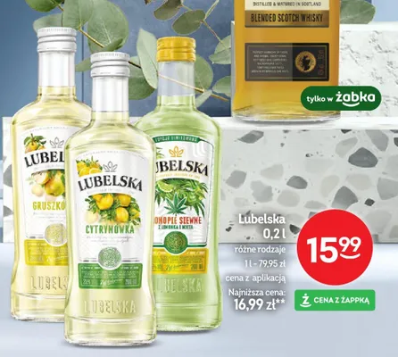 Wódka Lubelska Cytrynówka promocja w Żabka