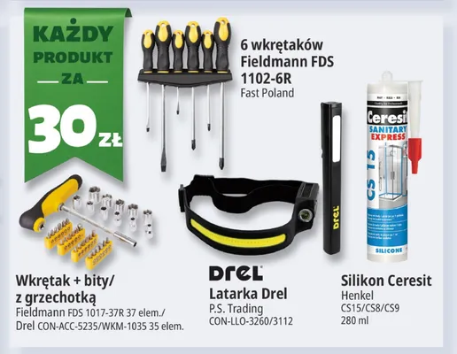 Silikon Ceresit promocja w Leclerc