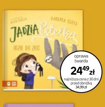 Książka Jadzia i Feluś idą do zoo oprawa twarda promocja w Empik