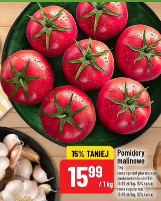 Pomidory malinowe promocja w POLOmarket