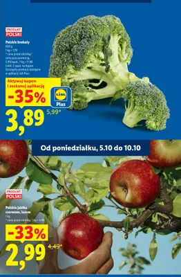 Brokuły polskie promocja w Lidl