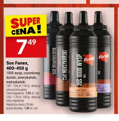Sos duński Fanex promocja w Twój Market