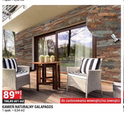 Kamień naturalny Galapagos promocja w Merkury Market
