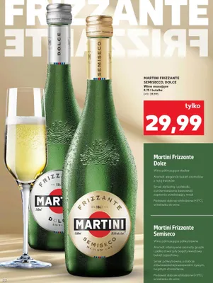 Wino musujące Frizzante Semisecco, Dolce promocja w Kaufland