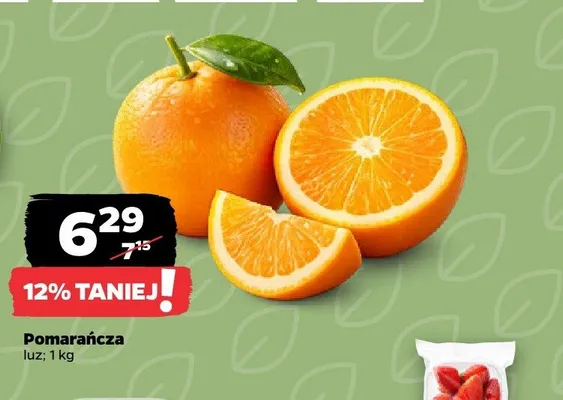 Pomarańcza luz promocja w Netto
