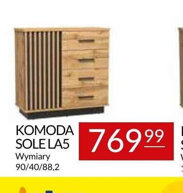 Komoda Sole LA5 promocja w Abra Meble