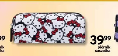 Piórnik saszetka Hello Kitty biały promocja w Empik