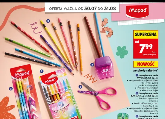 Flamastry Maped promocja w Biedronka