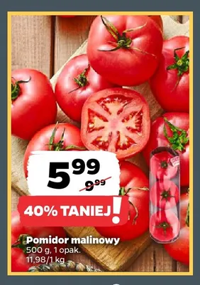 Pomidor malinowy promocja w Netto