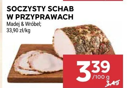 Soczysty schab w przyprawach promocja w Stokrotka