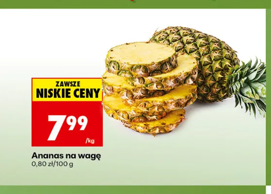 Ananas promocja w Biedronka