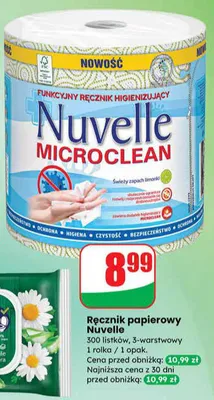Ręcznik papierowy Microclean 3-warstwowy promocja w Dino