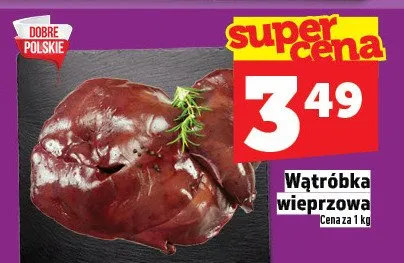 Wątróbka wieprzowa promocja w TOPAZ