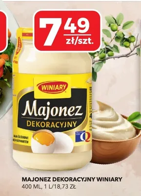 Majonez dekoracyjny Winiary promocja w Top Market