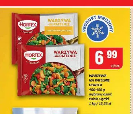 Warzywa na patelnię Hortex promocja w Chorten