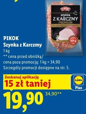 Szynka z Karczmy promocja w Lidl