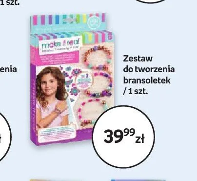 Zestaw do tworzenia bransoletek Make It Real promocja w Empik