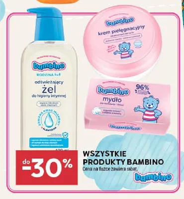 Produkty Bambino promocja w Stokrotka