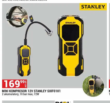 Mini kompresor Stanley SXIF0101 promocja w Merkury Market