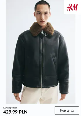 Kurtka pilotka H & M promocja w H&M
